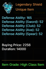 Legendary Shield