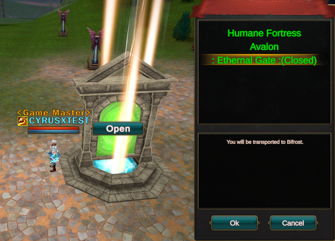 Portal de entrada a Ethernal Gate
